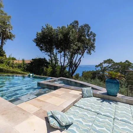 Villa Ref 2198 - Super Cannes - Luxury Modern Sea View For Rent Vallauris