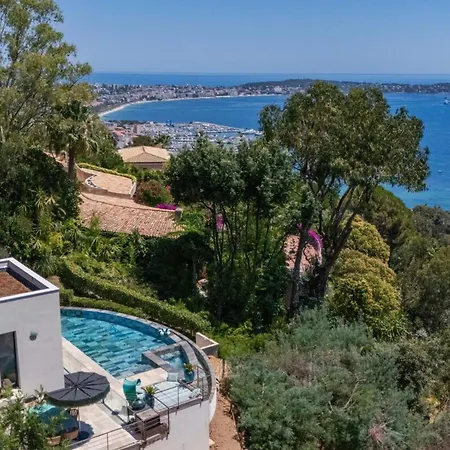 Ref 2198 - Super Cannes - Luxury Modern Sea View For Rent * Vallauris