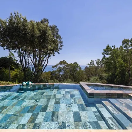 Villa Ref 2198 - Super Cannes - Luxury Modern Sea View For Rent Vallauris