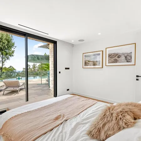 Villa Ref 2198 - Super Cannes - Luxury Modern Sea View For Rent Vallauris