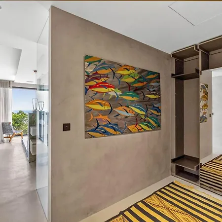 Ref 2198 - Super Cannes - Luxury Modern Sea View For Rent Vallauris